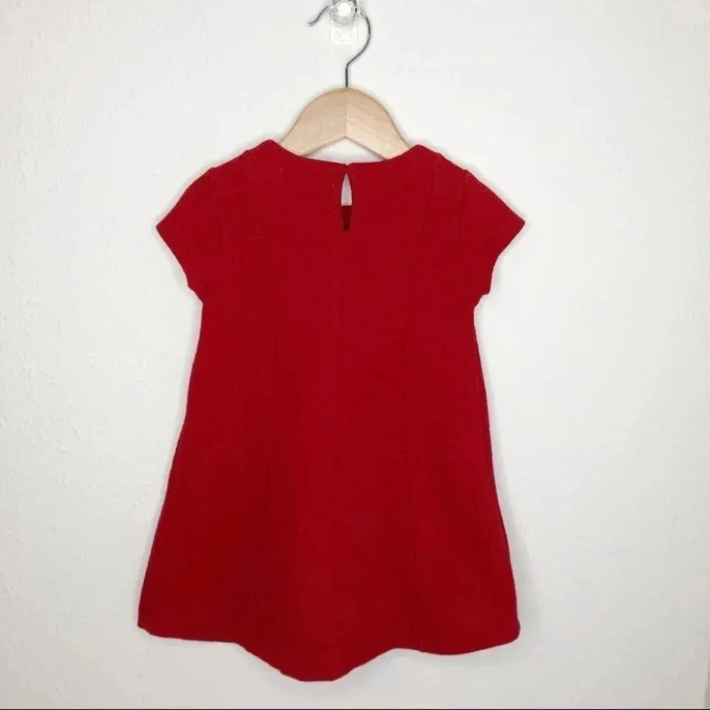 Zara Girls‎ red dress size 4 years